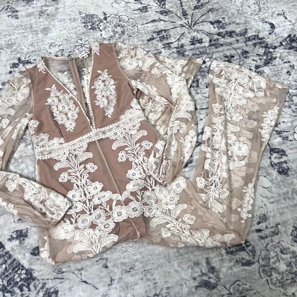 For Love & Lemons Temecula Jumpsuit Sz XL - Picture 3 of 9